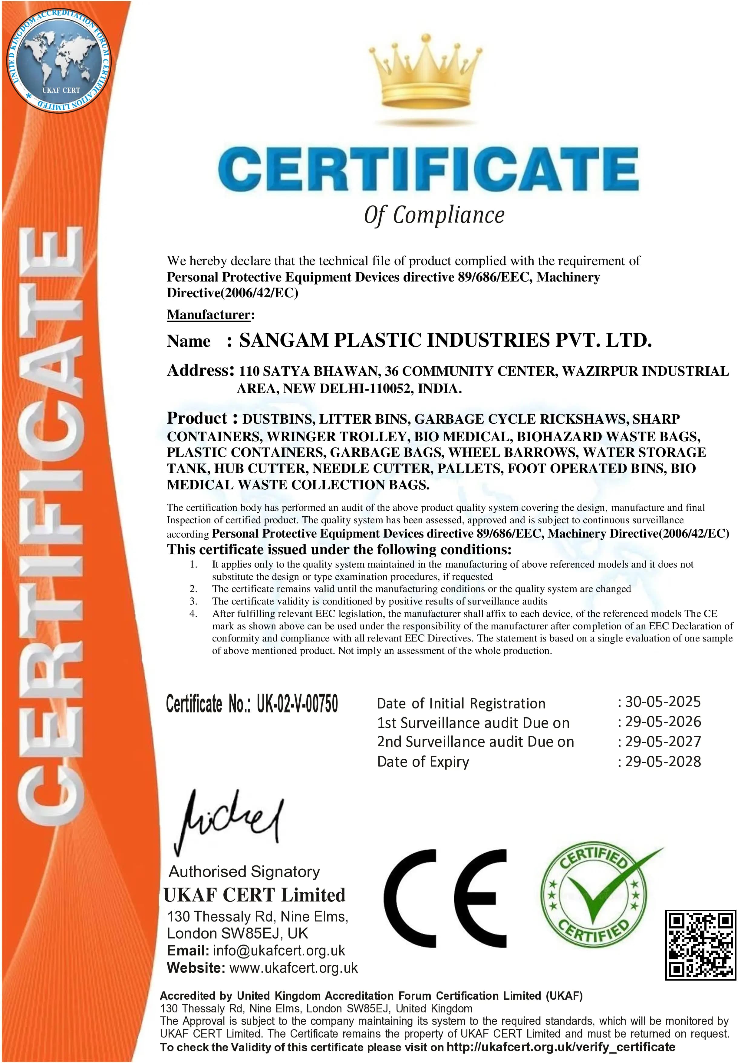 Certificate 9